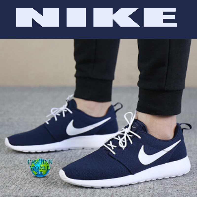 nike roshe one obsidian white